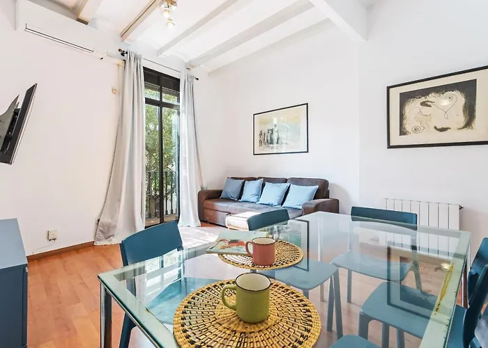 Διαμέρισμα Bright 2br In Clot Desk Fiber Wi-fi Βαρκελώνη